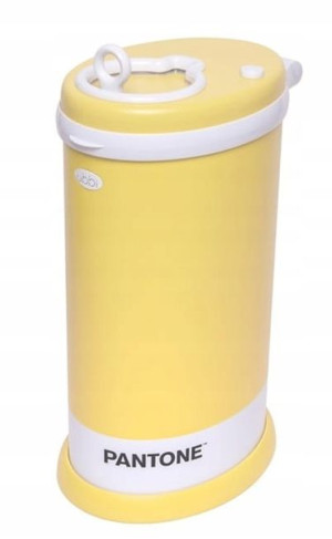 Kosz na Pieluchy stalowy Pantone Yellow Ubbi