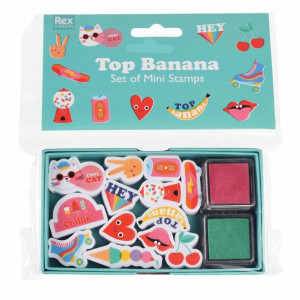 Stempelki dla dzieci 13 szt. Top Banana Rex London