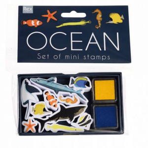 Stempelki dla dzieci 10 szt. Ocean Rex London