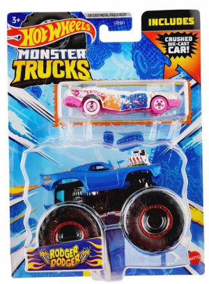 Hot Wheels Monster Trucks Rodger Dodger + resorak