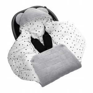 Otulacz kocyk do fotelika Royal Baby Grey Sleepee