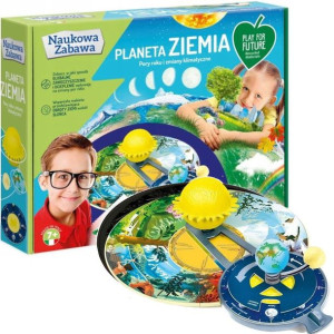 Naukowa zabawa Planeta Ziemia Model 3D Clementoni