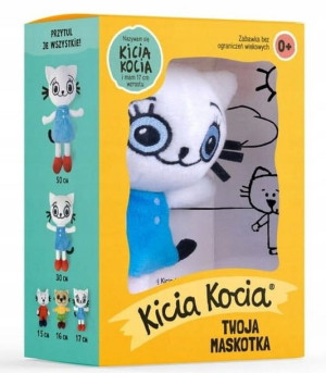 Kicia Kocia maskotka Przytulanka 17cm w pudełku