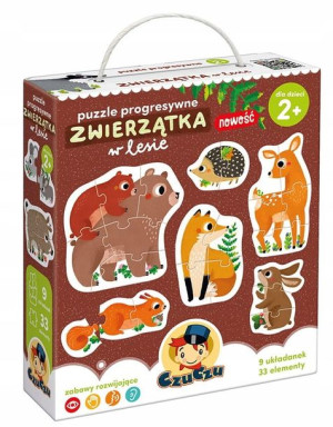 Puzzle dla dzieci progresywne CzuCzu
