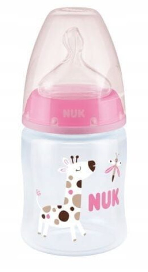 Butelka First Choice+ wskaźnik temp150ml 0-6m Nuk