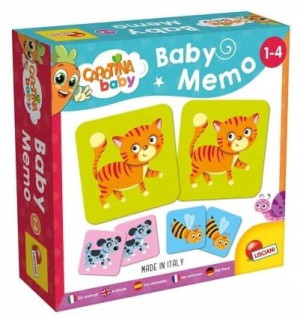 Carotina Baby Memo gra pamięciowa Lisciani