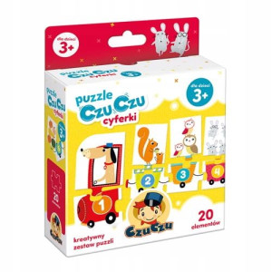 Puzzle Cyferki 20 el.CzuCzu