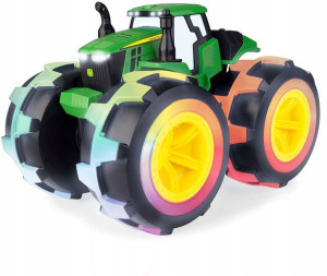 John Deere Mega traktor świecące opony 3+ Tomy