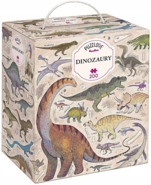 Puzzle Puzzlove Dinozaury 200 el. CzuCzu
