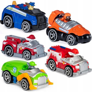 Psi Patrol Pojazd metalowy z figurką Spin Master
