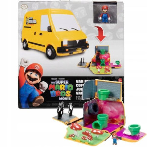 Super Mario Movie Van Zestaw Pojazd Jakks