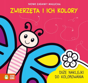 Książka Nowe zabawy malucha. Zwierzęta i ich kolor