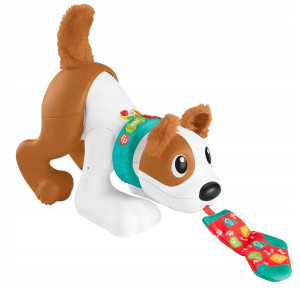 Fisher Price Edukacyjny pies do nauki raczkowania