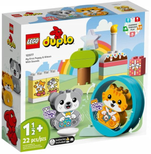 Lego Duplo 10977 Mój pierwszy szczeniak i kotek