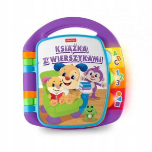 Książka z wierszykami Fisher Price