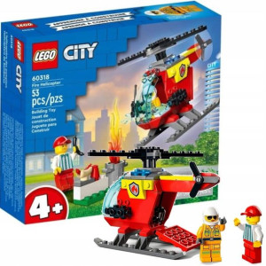 LEGO City 60318 Helikopter strażacki
