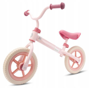 Rowerek biegowy Molto STRADA 12 cali pink candy