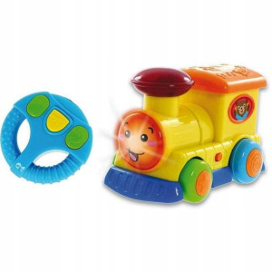 Ciuchcia sterowana z kierownicą Smily Play