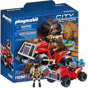 Playmobil City Action 71090 Pożarniczy Speed Quad