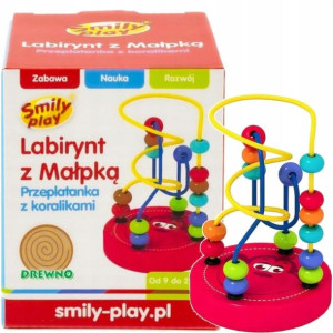 Przeplatanka Labirynt z małpką Smily Play