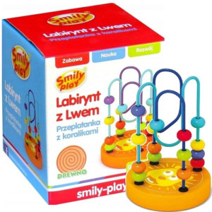 Przeplatanka Labirynt z lwem Smily Play