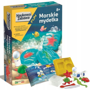 Naukowa zabawa Zestaw Morskie mydełka Clementoni