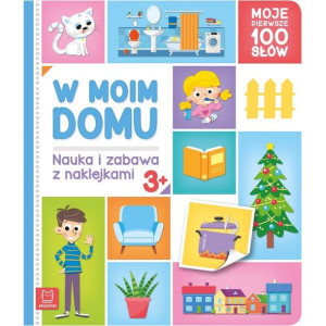 Książka dla dzieci Moje pierwsze 100 słów Aksjomat