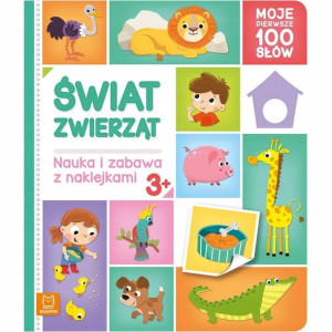 Książka Świat zwierząt pierwsze 100 słów