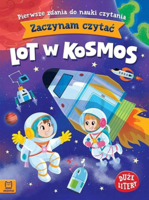 Książka dla dzieci Lot w kosmos Aksjomat