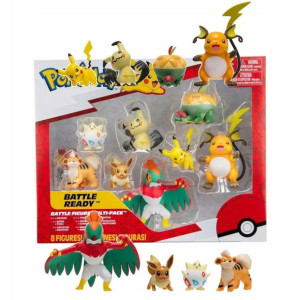 Pokemon Figurki Bitewne 8-pak Jazwares