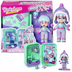 KookyLoos Walizka Wanda Figurka+zwierzak Magic Box