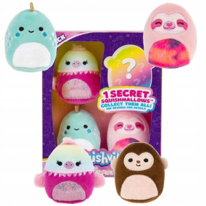 Squishville Mini Maskotka 4-Pack Jungle Squad
