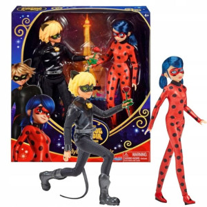 Miraculous Lalka Biedronka i Czarny kot Playmates