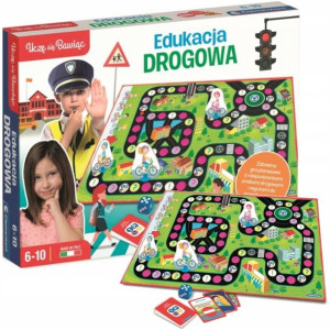 Gra planszowa Edukacja drogowa Clementoni
