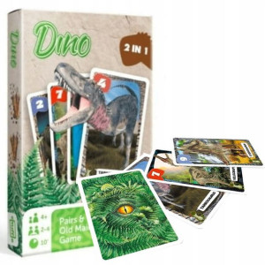 Gra karciana Piotruś Memo 2w1 Dino Cartamundi