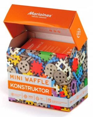 Marioinex Klocki konstrukcyjne Mini Wafle 300 el