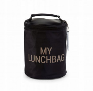 Śniadaniówka My Lunchbag Czarno-Złota Childhome