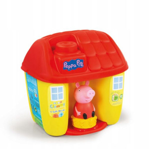 Clemmy Wiaderko Peppa Pig z Figurką Clementoni