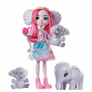 Enchantimals Lalka ze słoniem Mattel
