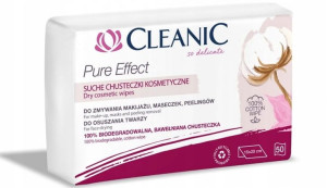 Cleanic Pure Effect Suche chusteczki 50 szt.