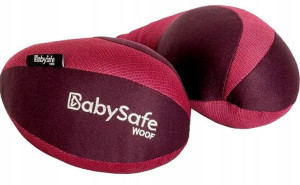 Poduszka podróżna rogal Pink BabySafe