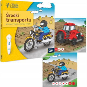 Czytaj z Albikiem Książka Środki Transportu Albi