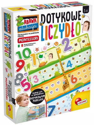 Montessori Dotykowe liczydło 3+ Lisciani