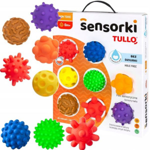 Tullo Sensorki Piłeczki sensoryczne 8szt.