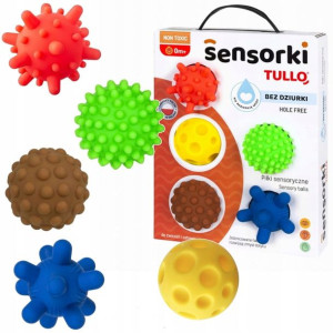 Tullo Sensorki Piłeczki sensoryczne 5szt.