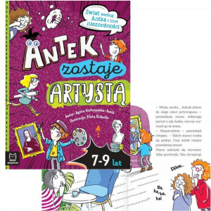 Książka Antek zostaje artystą. Świat według Antka
