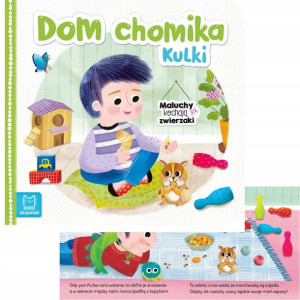 Dom chomika Kulki. Maluchy kochają zwierzaki