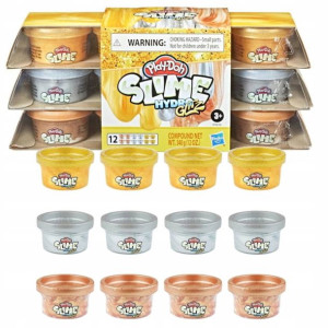 Play-Doh Slime HydroGlitz 12szt. Hasbro