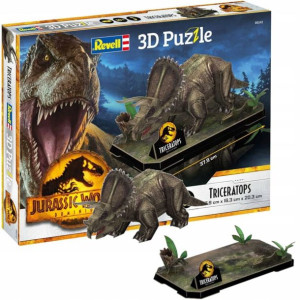 Puzzle 3D Triceratops Jurrasic World Revell