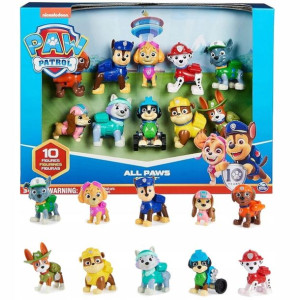 Psi Patrol Zestaw 10 figurek Spin Master
